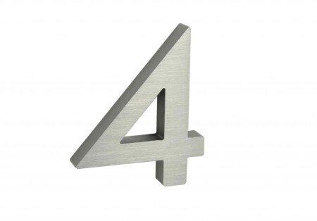 Házszámok RICHTER 3D RN.100LV (ALUMÍNIUM)