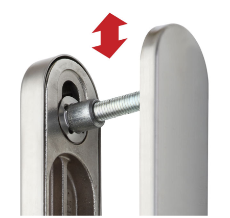 ROSTEX RX 807-40 EXCLUSIVE 3. osztályú biztonsági szerelvények (MATT ROZSDAMENTES ACÉL)