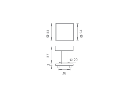 Kilincs MP - HR 3SM (SB - PVD fekete)