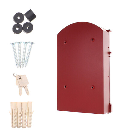 MAILBOX MP ASHFORD - T05376 (piros)