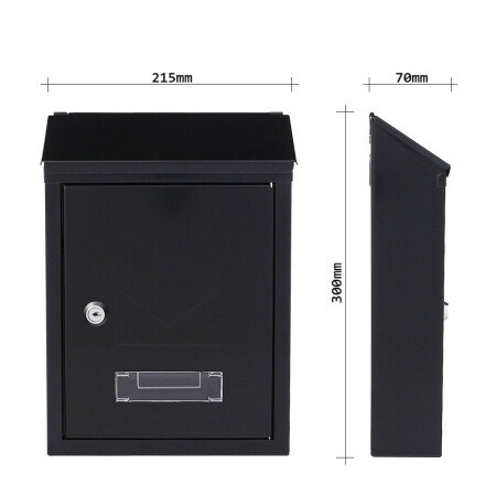 MAILBOX MP UDINE - T02954 (ANT - Antracit)
