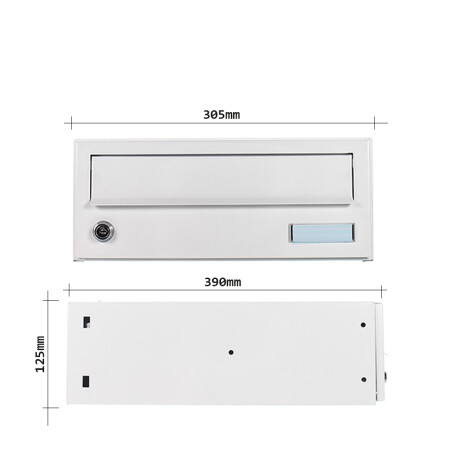 POSTALÁDA MP ELM MZ - T03871 (fehér)