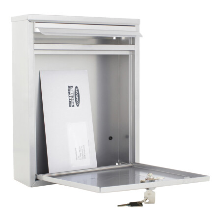 MAILBOX MP COMO - T05322 (ezüst comaxit)