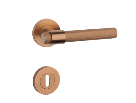 Ajtóvasalat MP SH - OVAL - R 1743 PRO 8 MM (CUM PVD - matt réz PVD)