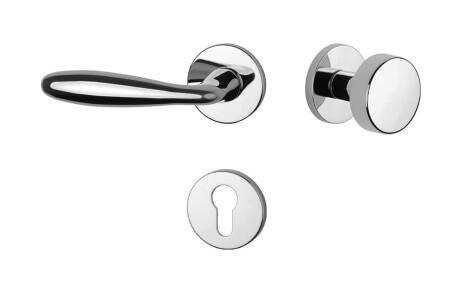 Ajtóvasalat MP AT - VERBENA - R 7S (OC - Fényes króm)