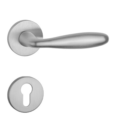 Ajtóvasalat MP AT - VERBENA - R 7S (OCS - Szálcsiszolt króm)