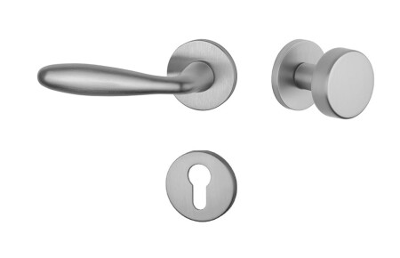 Ajtóvasalat MP AT - VERBENA - R 7S (OCS - Szálcsiszolt króm)