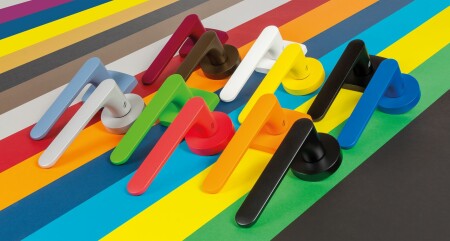 MP CB ajtóvasalat - MOOD ONEQ - HR (matt piros (C07))