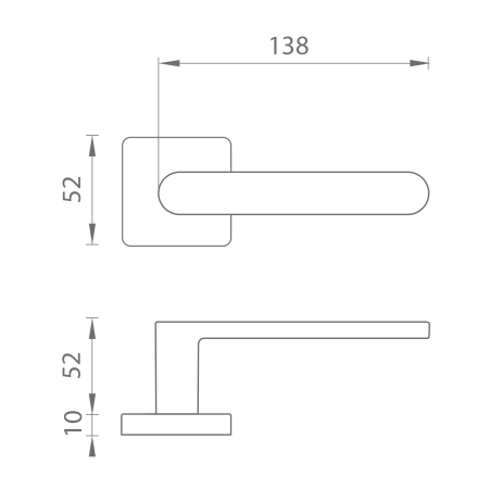 MP CB ajtóvasalat - MOOD ONEQ - HR (Matt zöld (C11))