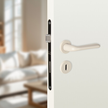 Ajtóvasalat MP VM - SNAPP - R (Matt fehér)