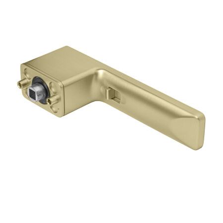 Ajtókilincs zárral MPK - GRANDERA KAPCSOLÓS ZÁR - RT (OLS - Szálcsiszolt sárgaréz)