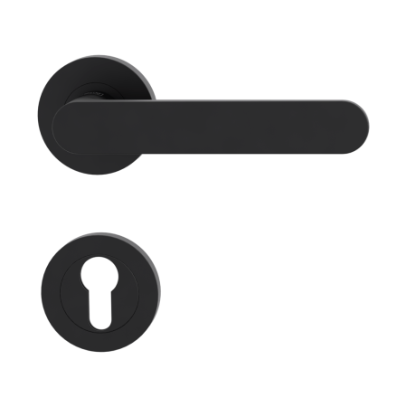 Ajtó vasalat MP GK - AVUS GK4 - R (grafit fekete)