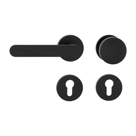 Ajtó vasalat MP GK - AVUS GK4 - R (grafit fekete)