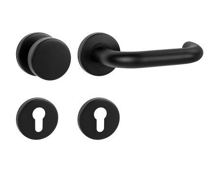 Ajtóvasalat MP COSLAN - R (BS - Matt fekete)