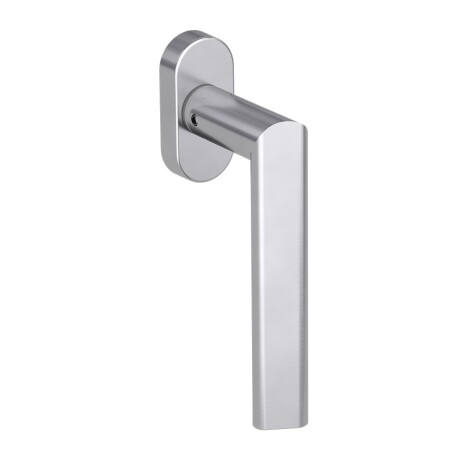 Euro ablakkilincs MP GK - DK - TRI 134 - R (BN - Szálcsiszolt rozsdamentes acél)