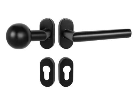 Ajtószerelvények MP Favorit - UOR (MATTE FEKETE)