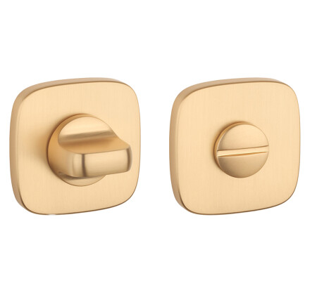 Ajtórozetta MP AS - QR 7S (OLS - Szálcsiszolt sárgaréz)