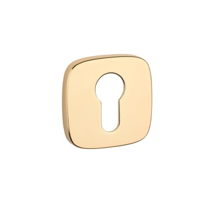 Ajtórozetta MP AS - QR 7S (OLV - Polírozott lakkozott sárgaréz)