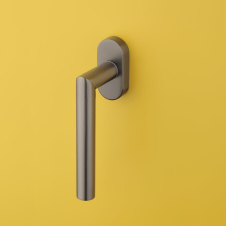 Euro ablakkilincs MP SH - DK - OVAL - 1701 (PVD - Titán PVD)