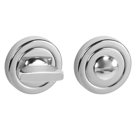 Ajtórozetta MP TI - R osztott (OC - Króm fényes (03)