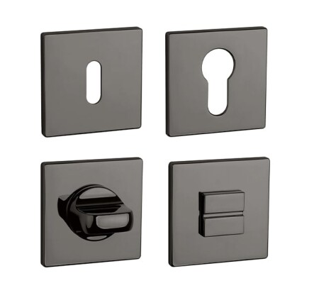 Ajtórozetta MP AS - HR 5S (ANT.L PVD - Antracit fényes PVD)