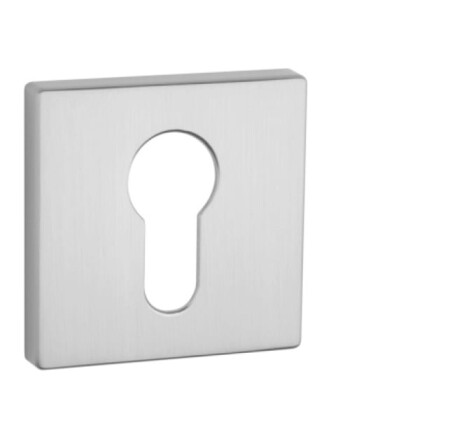 Ajtórozetta MP AS - HR 5S (OCS - Szálcsiszolt króm)