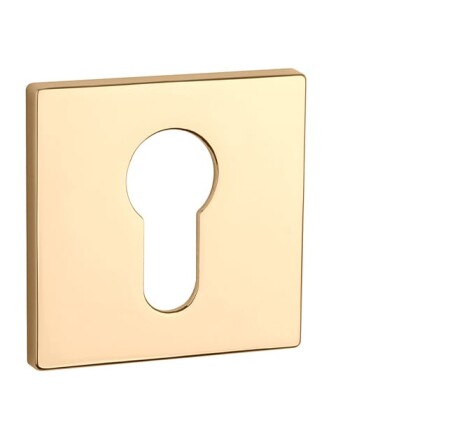 Ajtórozetta MP AS - HR 5S (OLV - Polírozott lakkozott sárgaréz)