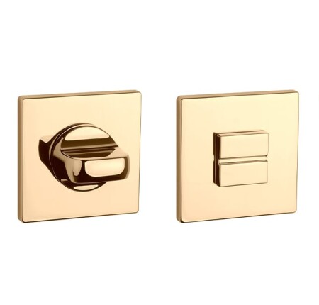 Ajtórozetta MP AS - HR 5S (OLV - Polírozott lakkozott sárgaréz)