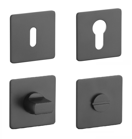 Ajtórozetta MP SH - HR 3SM (BS - matt fekete)