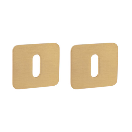 Ajtórozetta MP GK-hoz - ONE - HR kilincs (OLS - Szálcsiszolt sárgaréz)