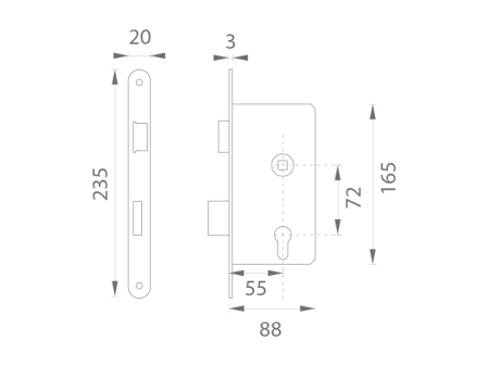 MECHANIKUS PÁNIKZÁR MP DK-181