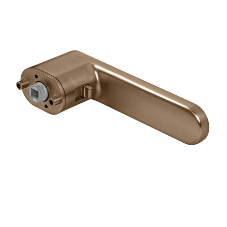 MP MPK ajtóvasalat - IMPRESSA KAPCSOLÓZÁR - VAGY fogantyús zárral (CUM - Matt réz)