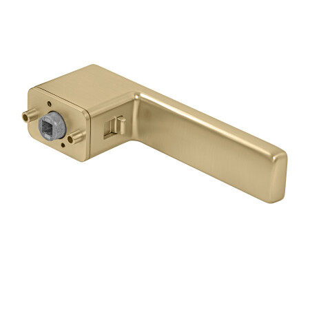 MP MPK ajtóvasalatok - PERFECTA KAPCSOLÓZÁR - RT (OLS - Szálcsiszolt sárgaréz)