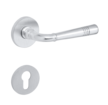 Ajtóvasalat MP TI - DIADEM - R 4009 5S (OCS - Szálcsiszolt króm)