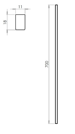 FOGÓKAR MP PLANEO GS 49011 (BN - Szálcsiszolt rozsdamentes acél)