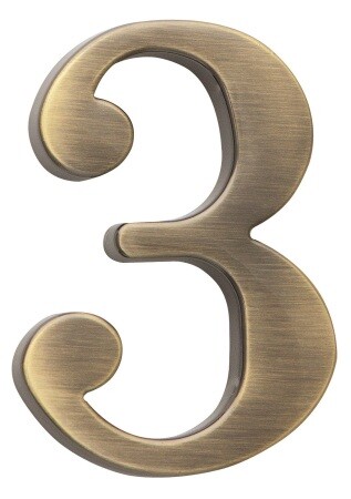 Házszámok COBRA - 10 cm (OFS)