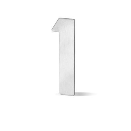 Homlokzati számok ACT - 12 cm (ROZSDAMENTES ACÉL)