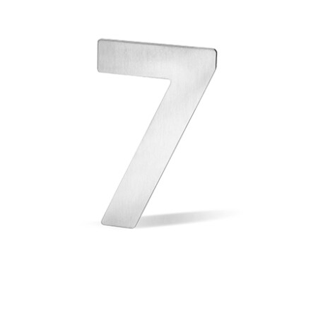 Homlokzati számok ACT - 12 cm (ROZSDAMENTES ACÉL)