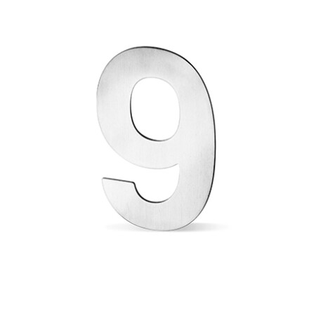 Homlokzati számok ACT - 12 cm (ROZSDAMENTES ACÉL)