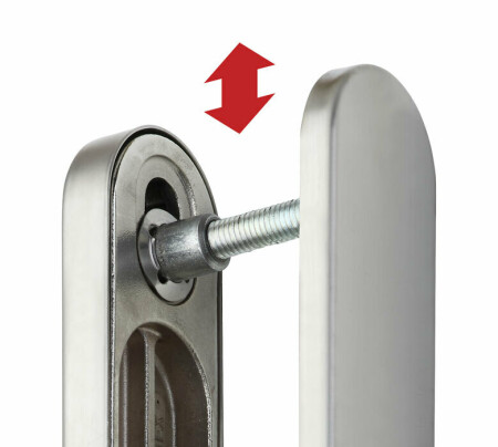 ROSTEX RX 802-50 SOLID 3. osztályú biztonsági szerelvények (MATT ROZSDAMENTES ACÉL)