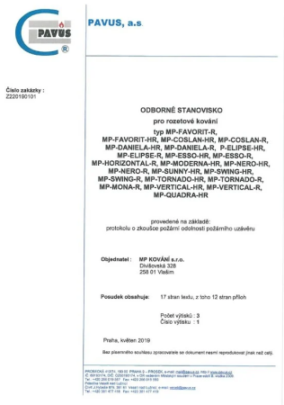 Ajtószerelvények MP Nero - HR (GRUNDÁLT ROZSDAMENTES ACÉL)