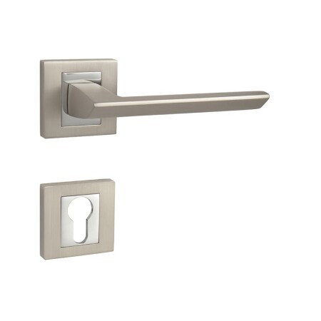 MP Jasper HR ajtóvasalat (NP/OC - Pearl nikkel / fényes króm)