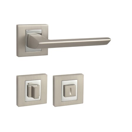 MP Jasper HR ajtóvasalat (NP/OC - Pearl nikkel / fényes króm)