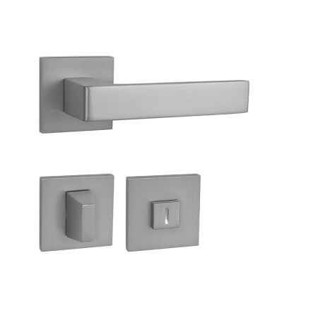 MP HIT HR SQ6 ajtóvasalat (OCS - szálcsiszolt króm)