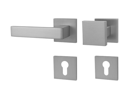 MP HIT HR SQ6 ajtóvasalat (OCS - szálcsiszolt króm)