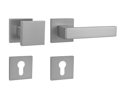 MP HIT HR SQ6 ajtóvasalat (OCS - szálcsiszolt króm)