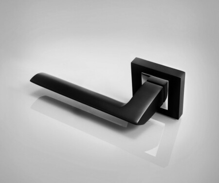 MP Jasper HR ajtóvasalat (BS/OC - Matt fekete / fényes króm)