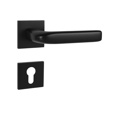 Ajtószerelvények MP TI - IDEAL - HR 4162Q 5S (BS - Matt fekete)