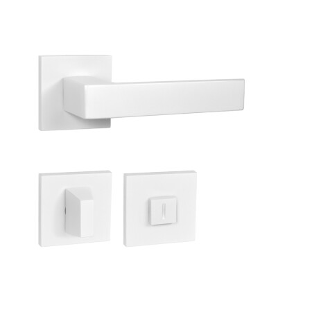 Ajtószerelvények MP HIT HR SQ6 (WS - Fehér matt)