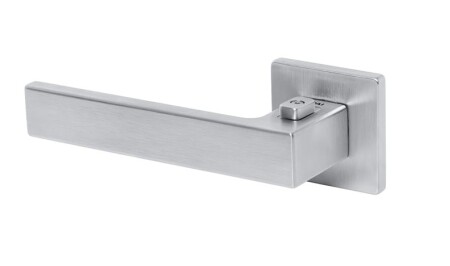 Ajtó vasalat MP - TI - SQUARE - HR 4275Q 7S zárral, 38-45 mm (OCS - szálcsiszolt króm)